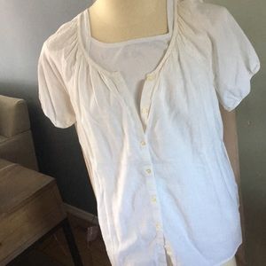 White button down shirt